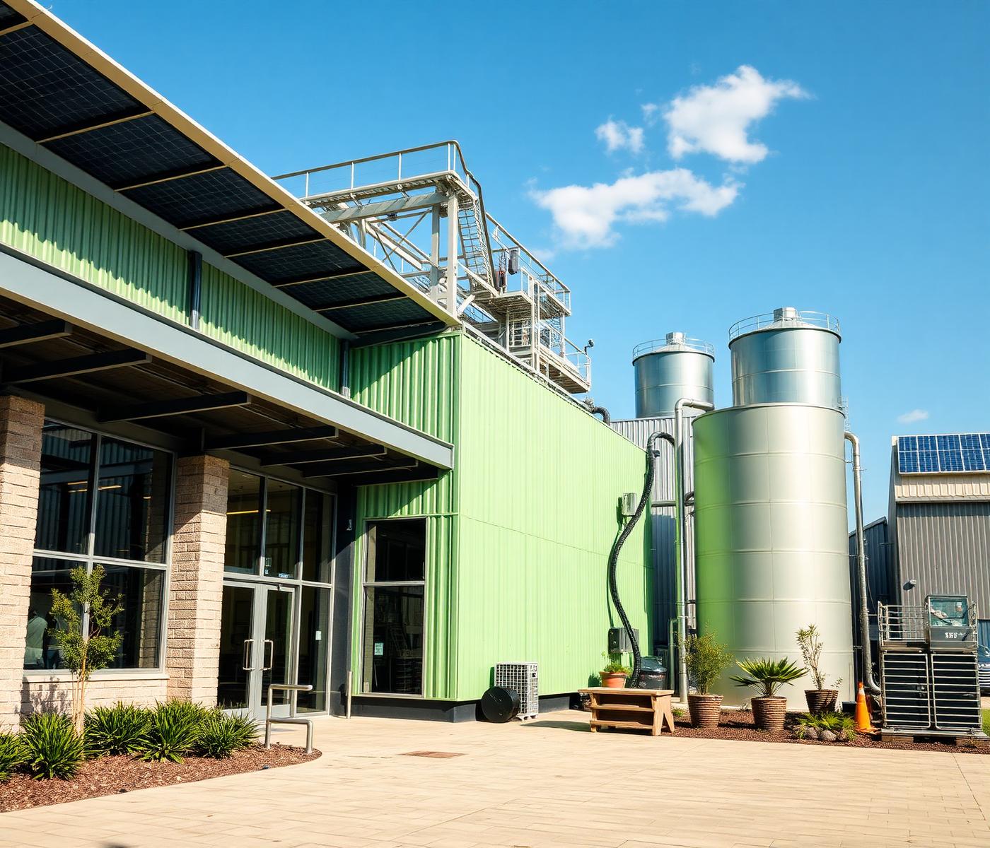 Re-Vive Earth recycling plant